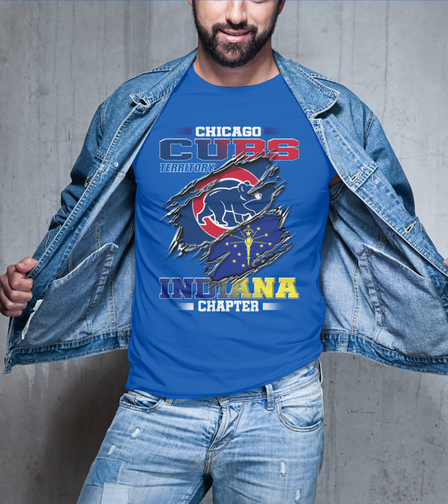Chicago Cubs Territory Indiana Chapter T-Shirt
