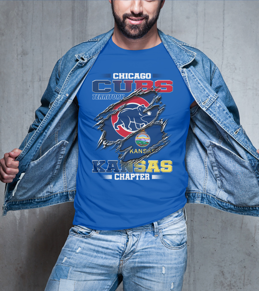 Chicago Cubs Territory Kansas Chapter T-Shirt
