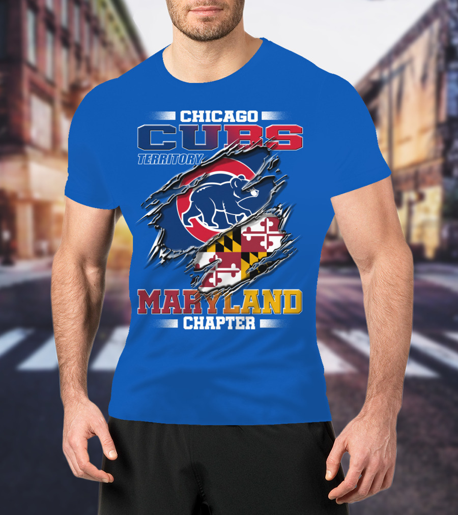 Chicago Cubs Territory Maryland Chapter T-Shirt