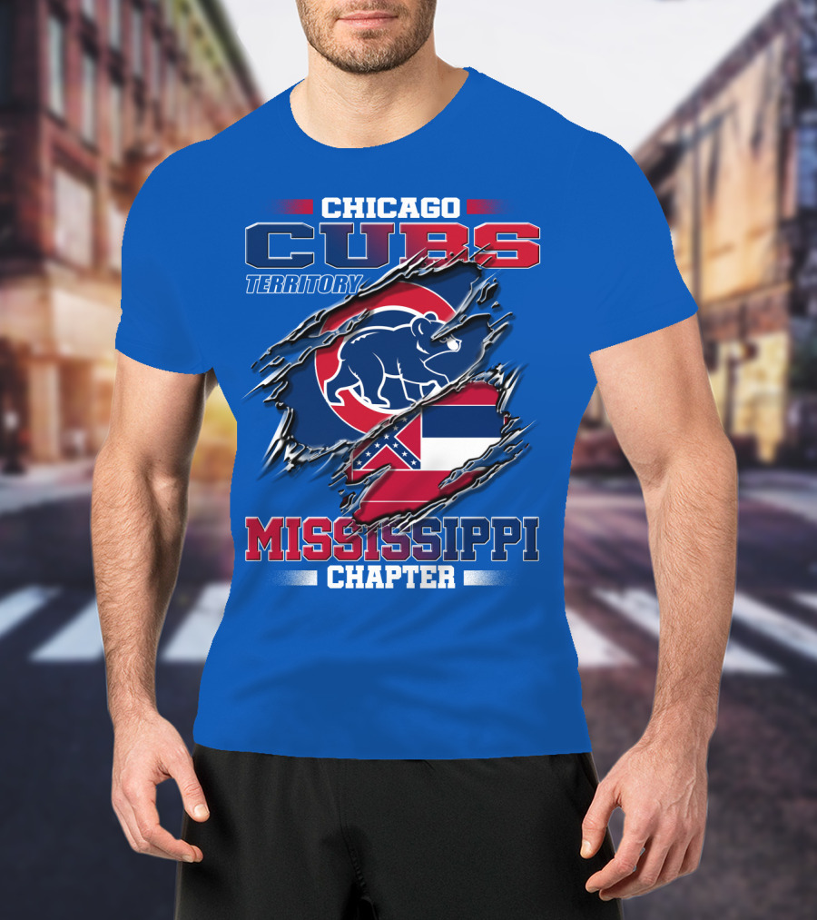Chicago Cubs Territory Mississippi Chapter T-Shirt