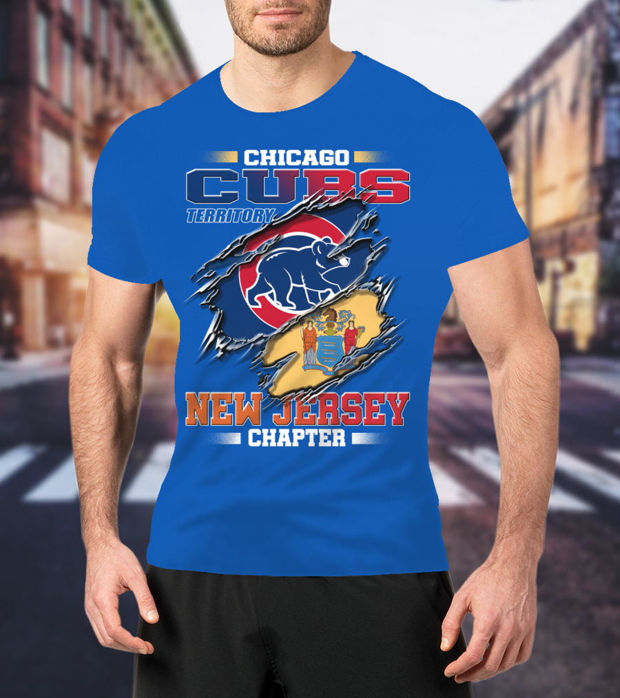 Chicago Cubs Territory New Jersey Chapter T-Shirt