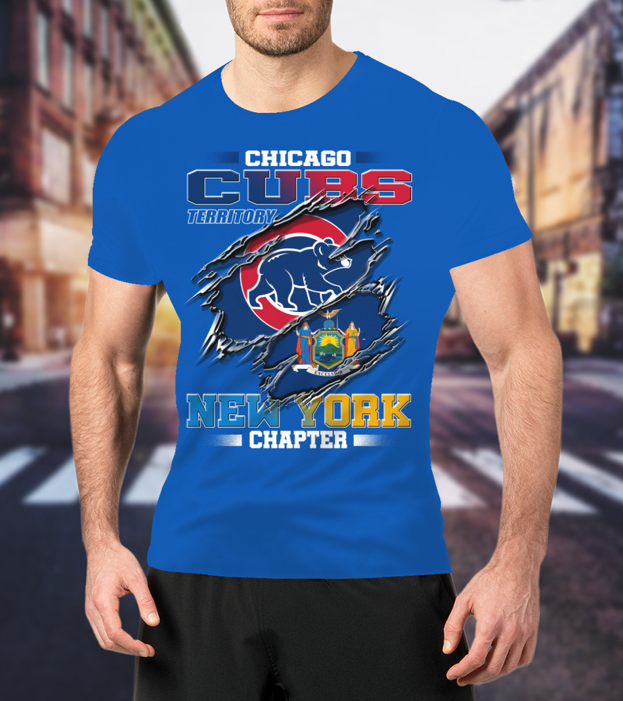 Chicago Cubs Territory New York Chapter T-Shirt