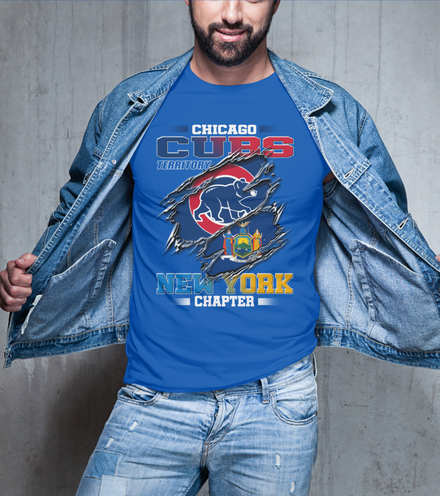 Chicago Cubs Territory New York Chapter T-Shirt