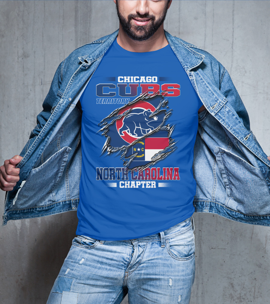 Chicago Cubs Territory North Carolina Chapter T-Shirt