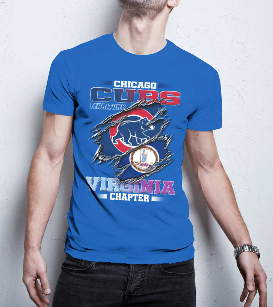 Chicago Cubs Territory Virginia Chapter T-Shirt