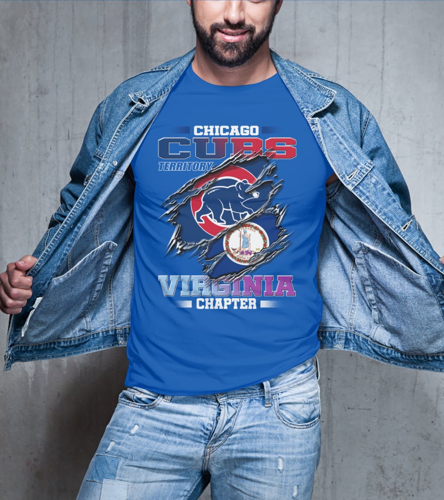 Chicago Cubs Territory Virginia Chapter T-Shirt