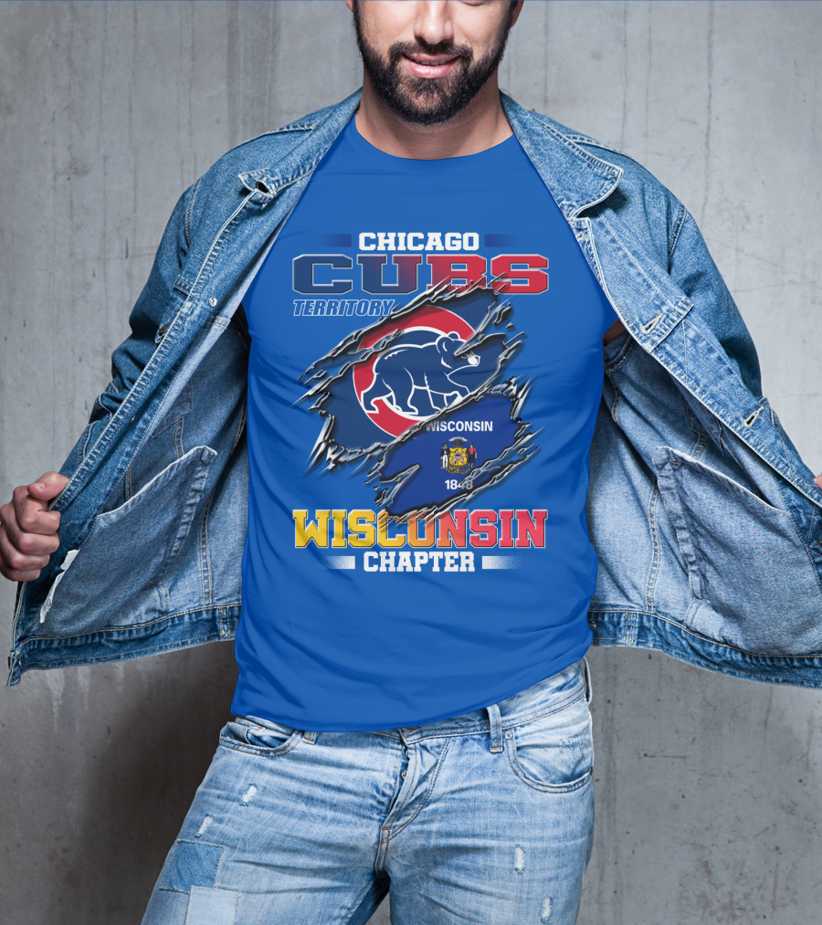 Chicago Cubs Territory Wisconsin Chapter T-Shirt