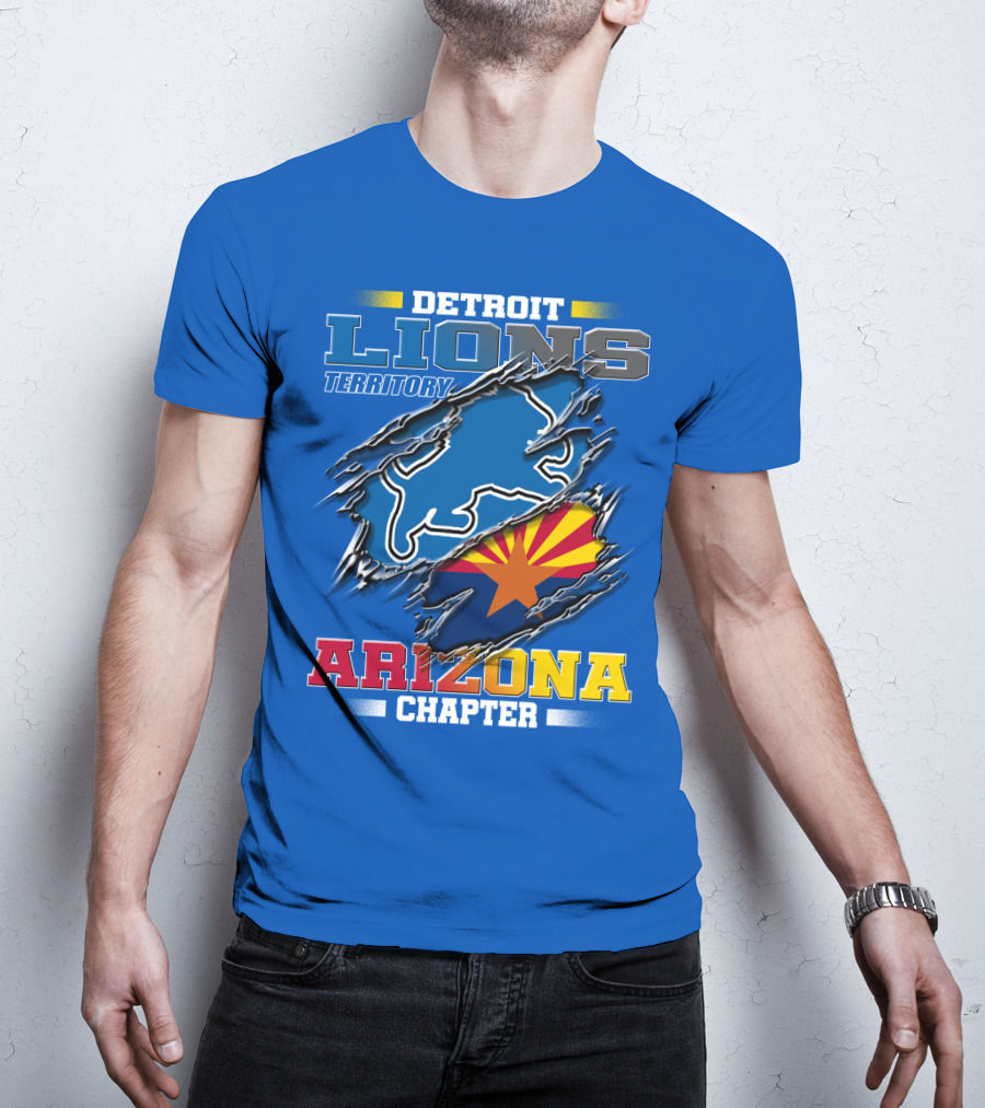 Detroit Lions Territory Arizona Chapter T-Shirt