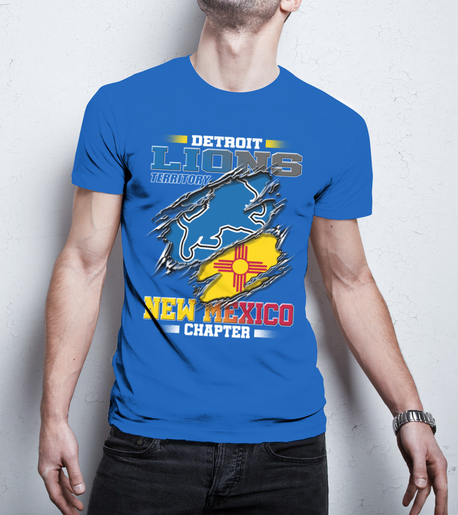 Detroit Lions Territory New Mexico Chapter T-Shirt