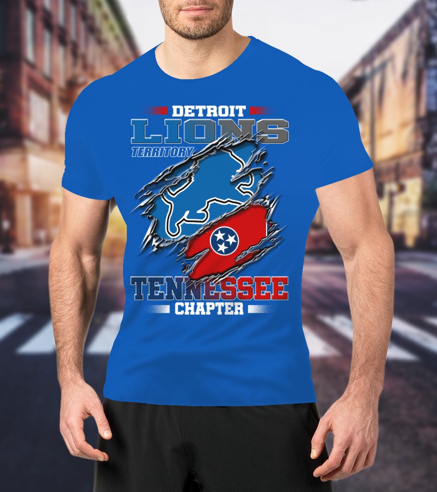 Detroit Lions Territory Tennessee Chapter T-Shirt