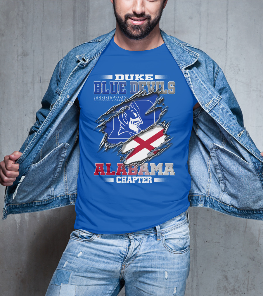 Duke Blue Devils Territory Alabama Chapter T-Shirt