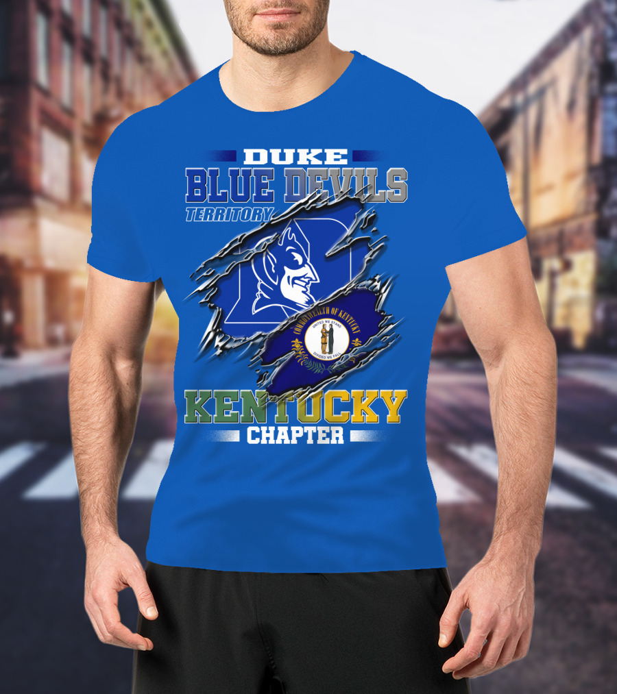 Duke Blue Devils Territory Kentucky Chapter T-Shirt