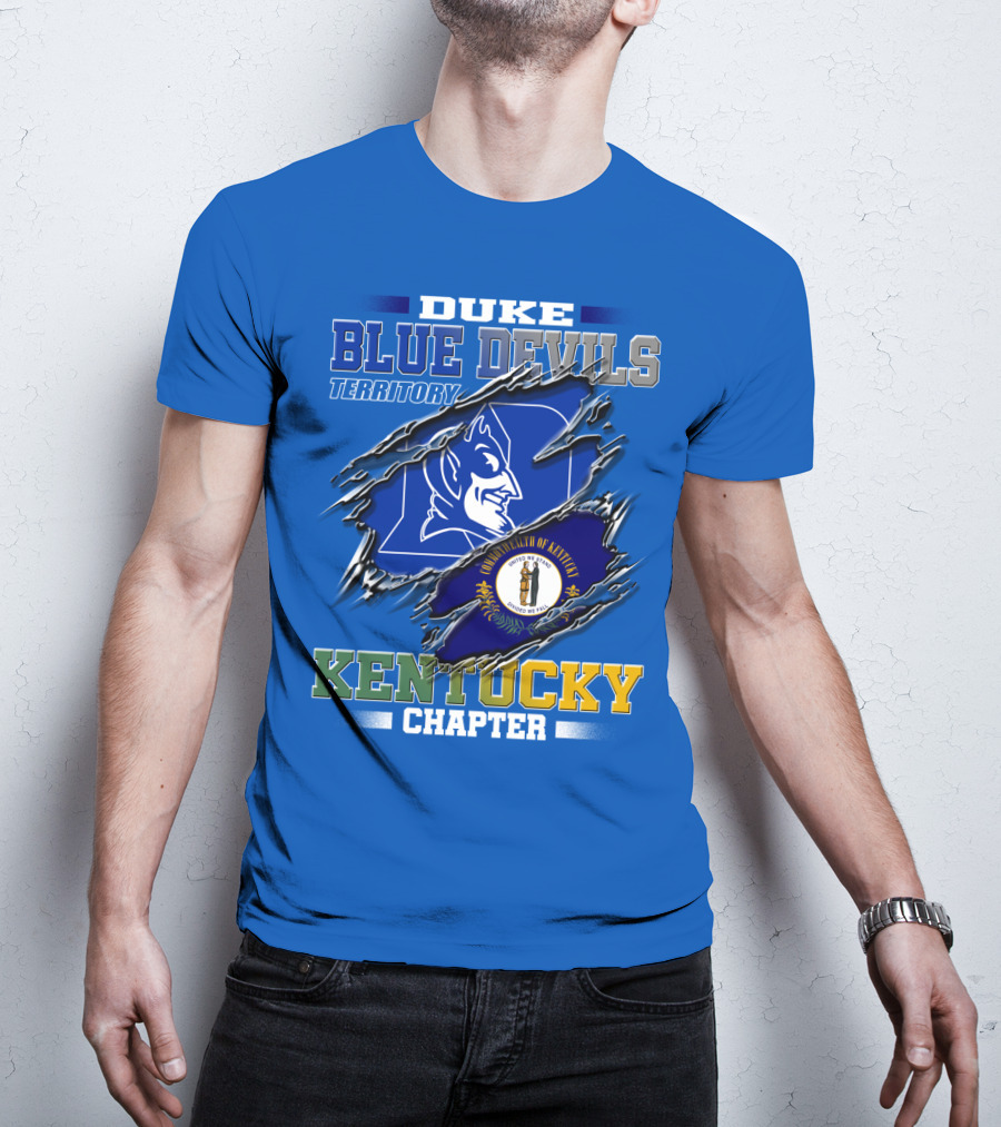 Duke Blue Devils Territory Kentucky Chapter T-Shirt