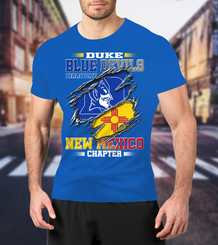 Duke Blue Devils Territory New Mexico Chapter T-Shirt