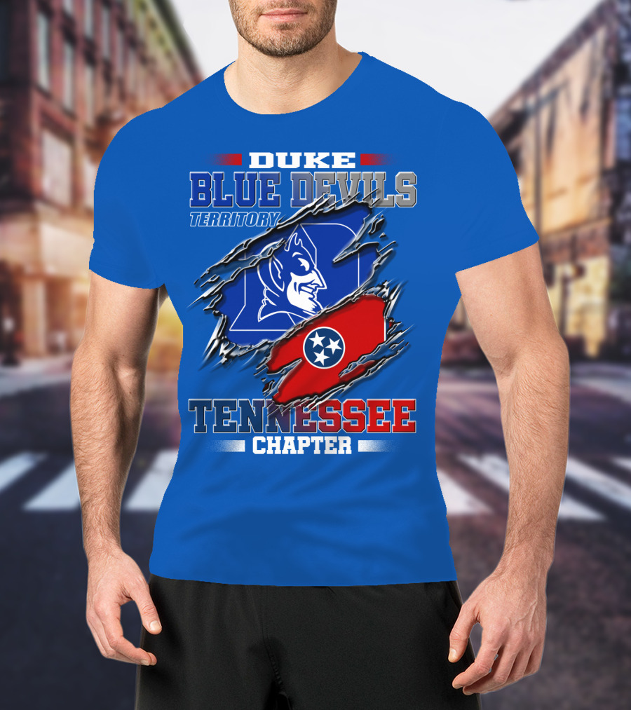 Duke Blue Devils Territory Tennessee Chapter T-Shirt