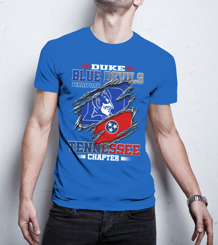 Duke Blue Devils Territory Tennessee Chapter T-Shirt