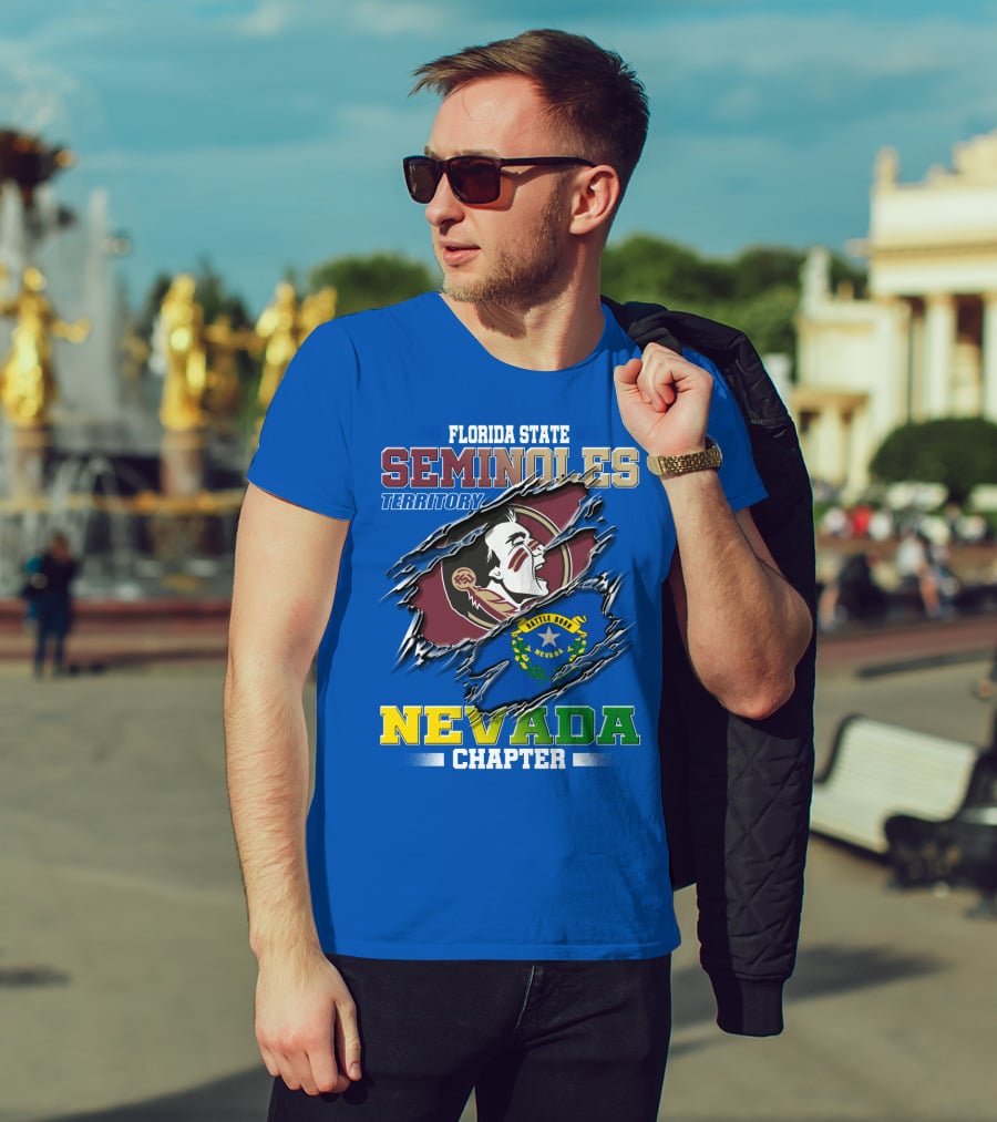 Florida State Seminoles Territory Nevada Chapter Little Honor State T-Shirt