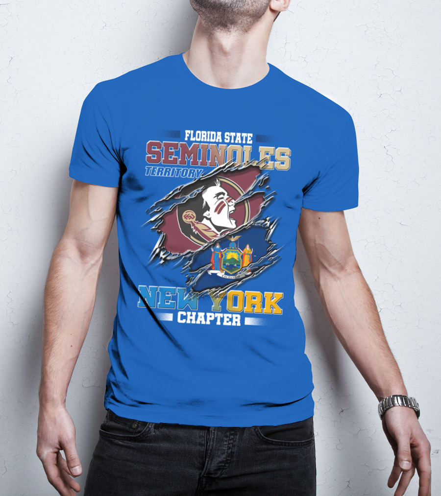 Florida State Seminoles Territory New York Chapter T-Shirt