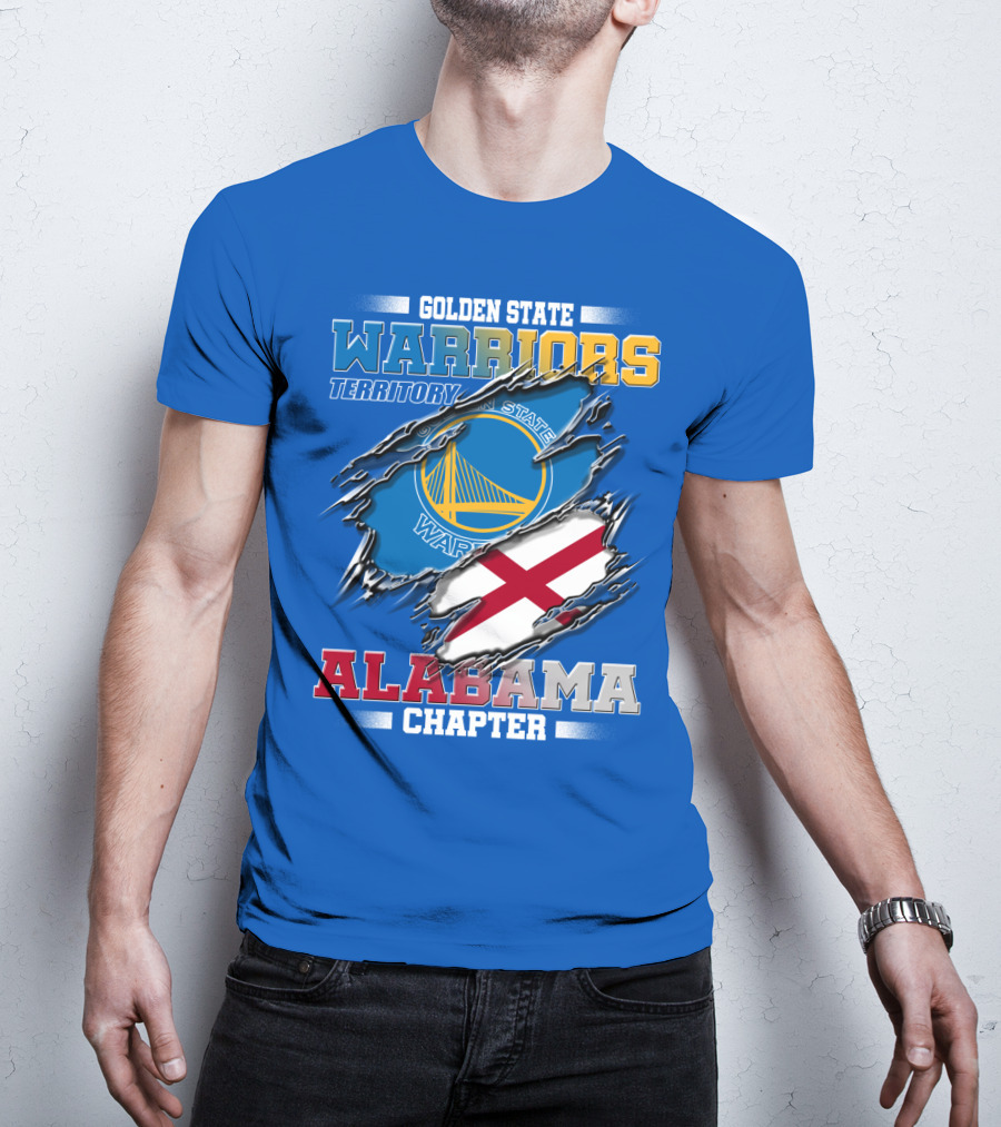 Golden State Warriors Territory Alabama Chapter T-Shirt