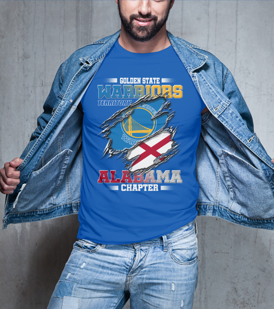 Golden State Warriors Territory Alabama Chapter T-Shirt