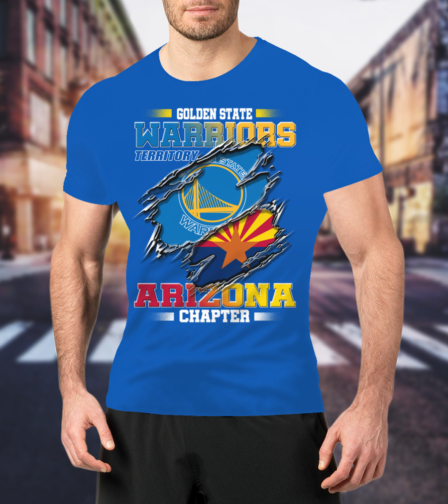 Golden State Warriors Territory Arizona Chapter T-Shirt