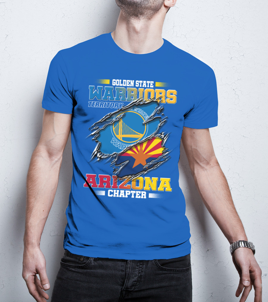 Golden State Warriors Territory Arizona Chapter T-Shirt