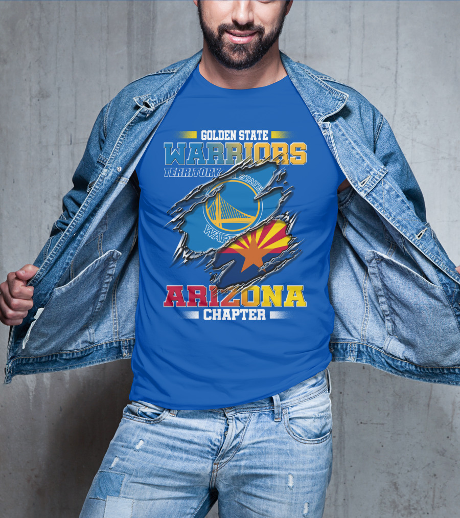 Golden State Warriors Territory Arizona Chapter T-Shirt
