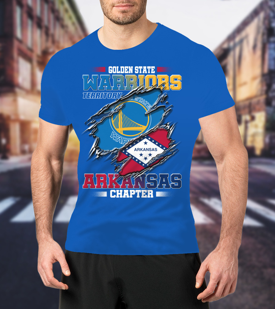 Golden State Warriors Territory Arkansas Chapter T-Shirt