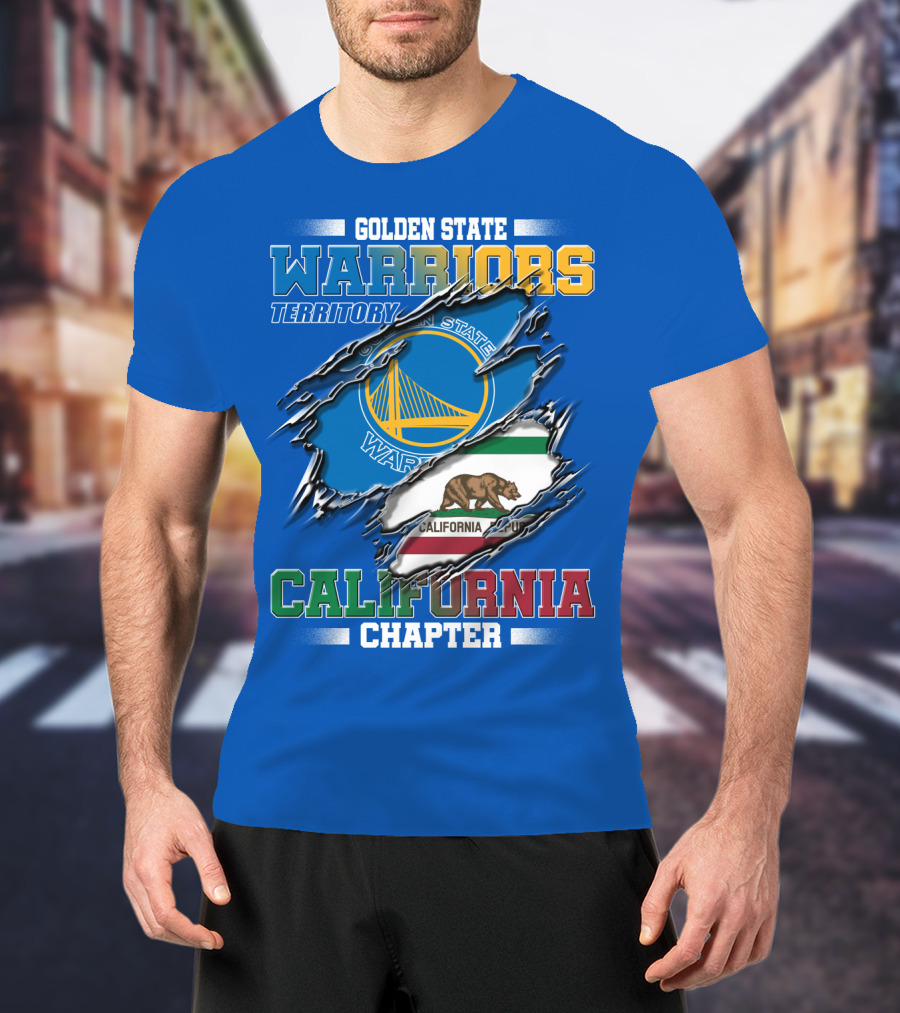 Golden State Warriors Territory California Chapter T-Shirt