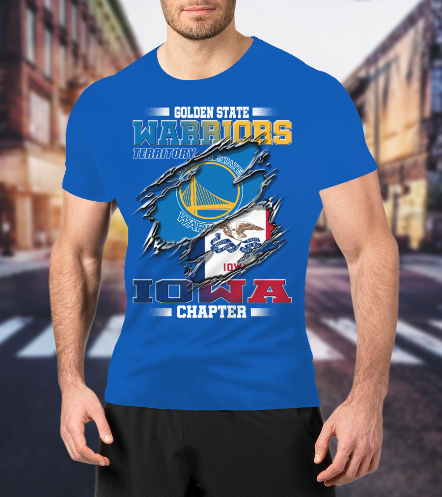 Golden State Warriors Territory Iowa Chapter T-Shirt