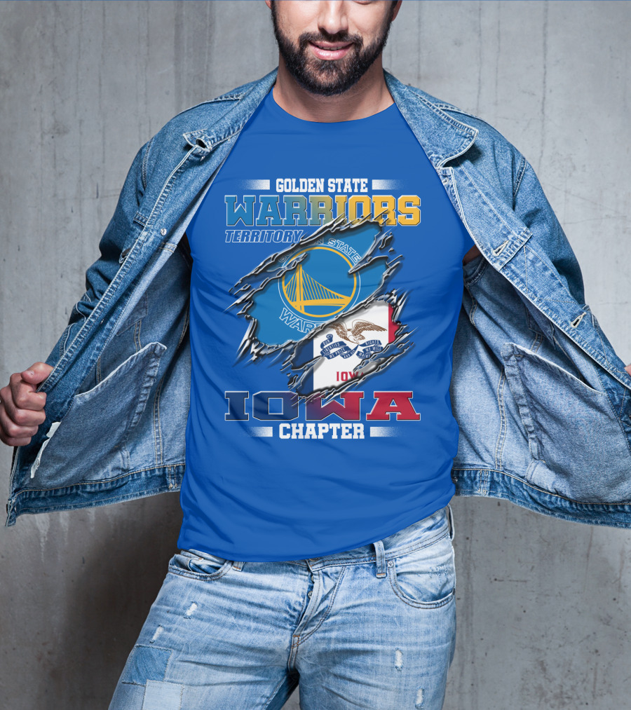 Golden State Warriors Territory Iowa Chapter T-Shirt