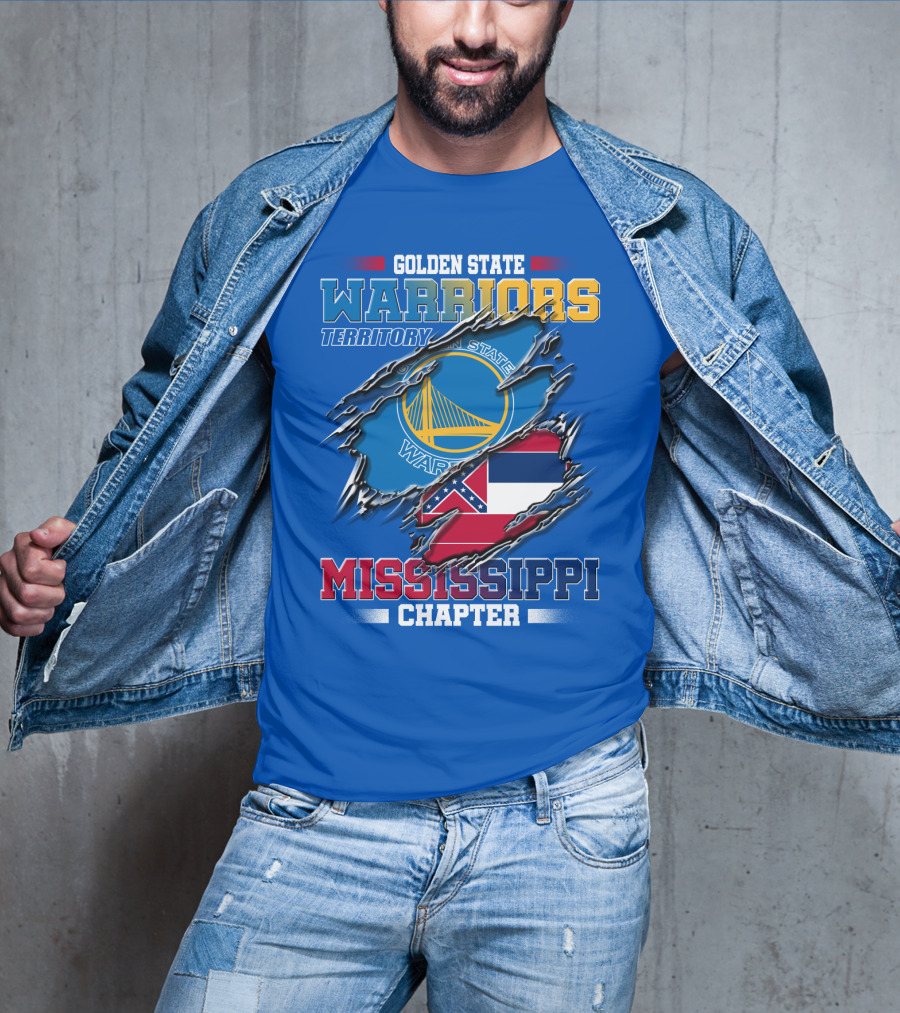 Golden State Warriors Territory Mississippi Chapter T-Shirt