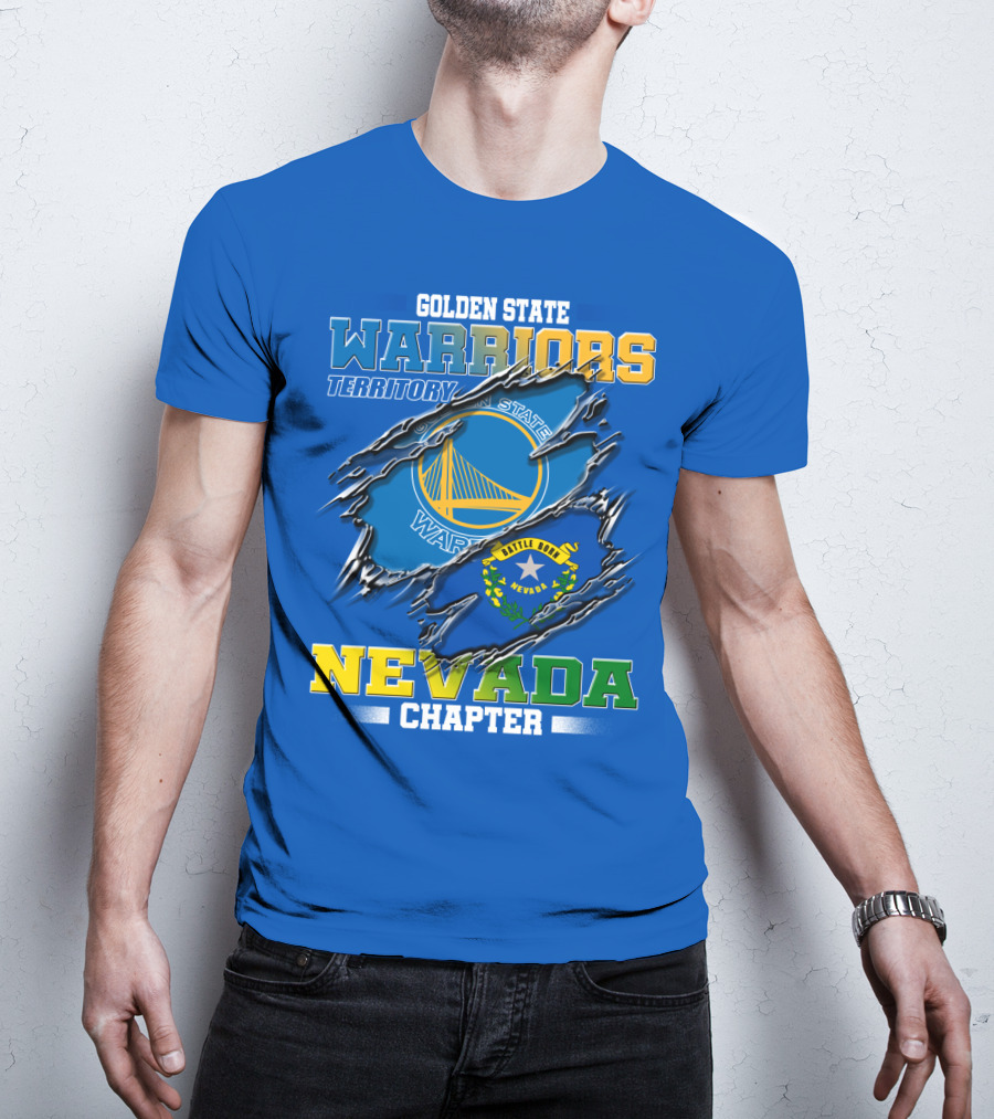 Golden State Warriors Territory Nevada Chapter Battle Born T-Shirt