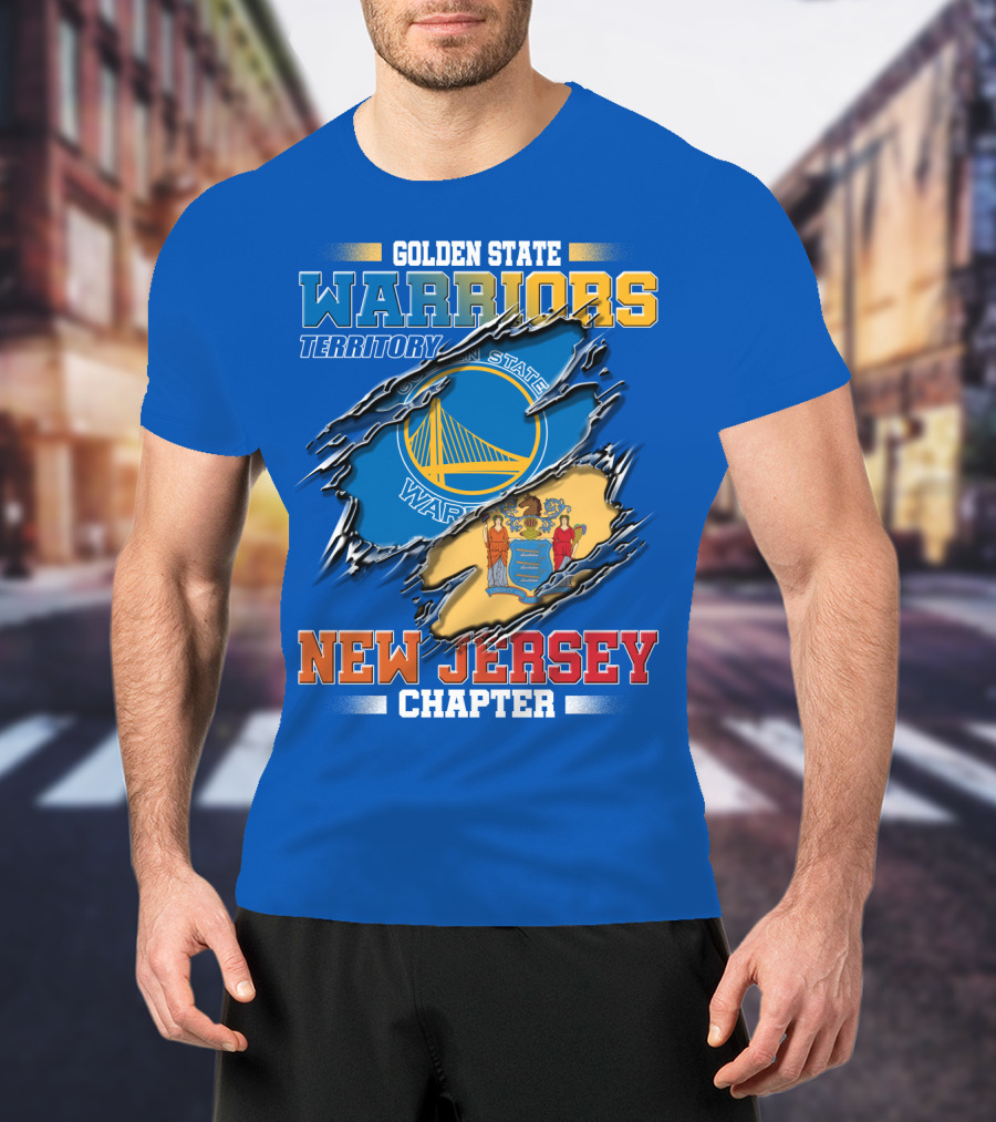 Golden State Warriors Territory New Jersey Chapter T-Shirt