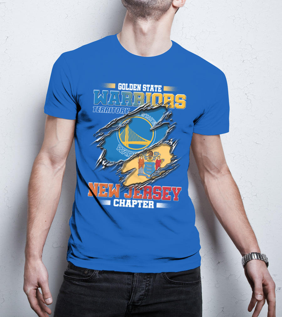 Golden State Warriors Territory New Jersey Chapter T-Shirt