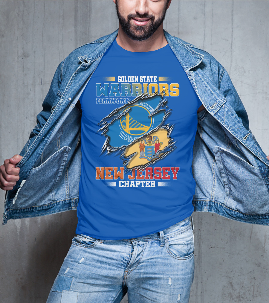 Golden State Warriors Territory New Jersey Chapter T-Shirt