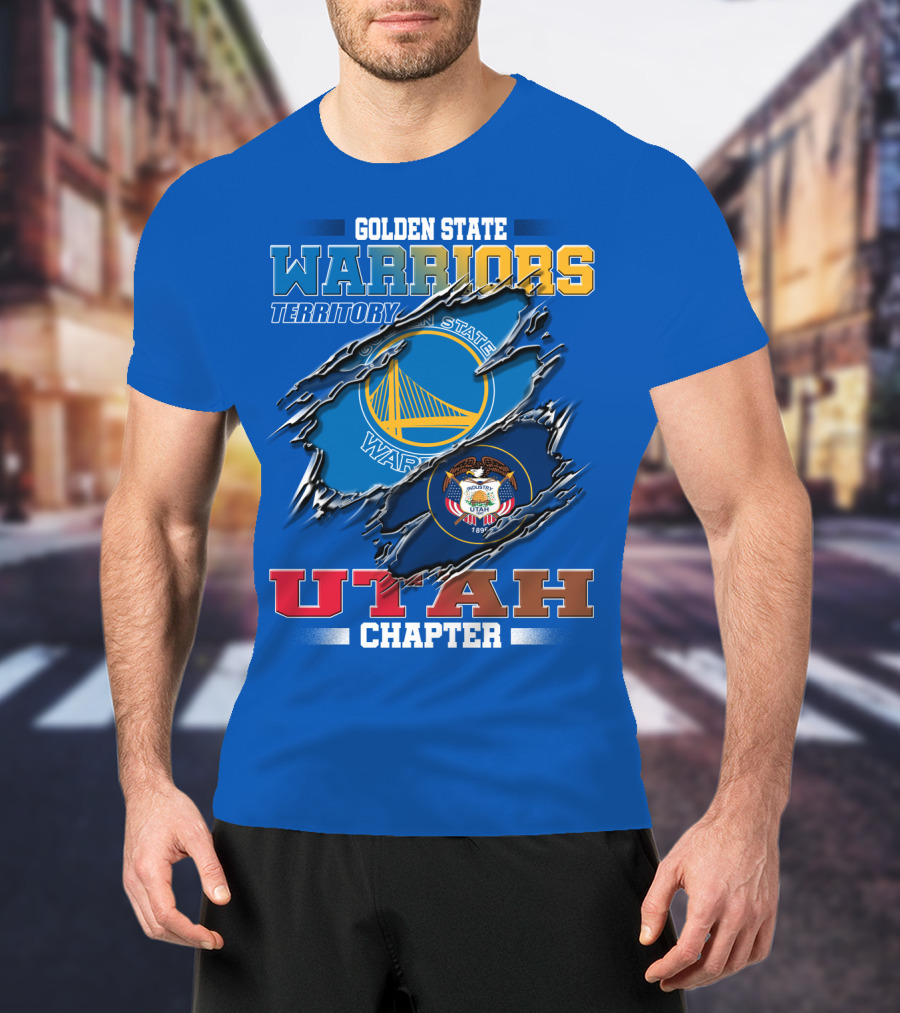 Golden State Warriors Territory Utah Chapter T-Shirt
