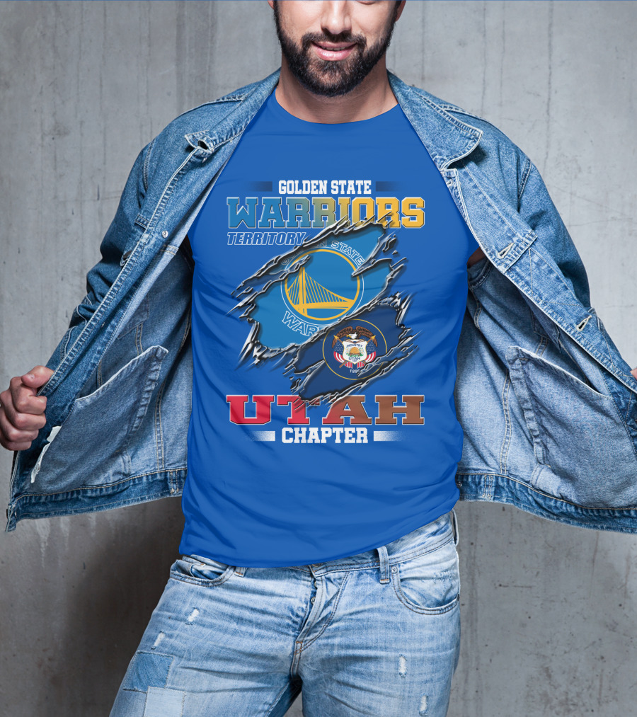 Golden State Warriors Territory Utah Chapter T-Shirt