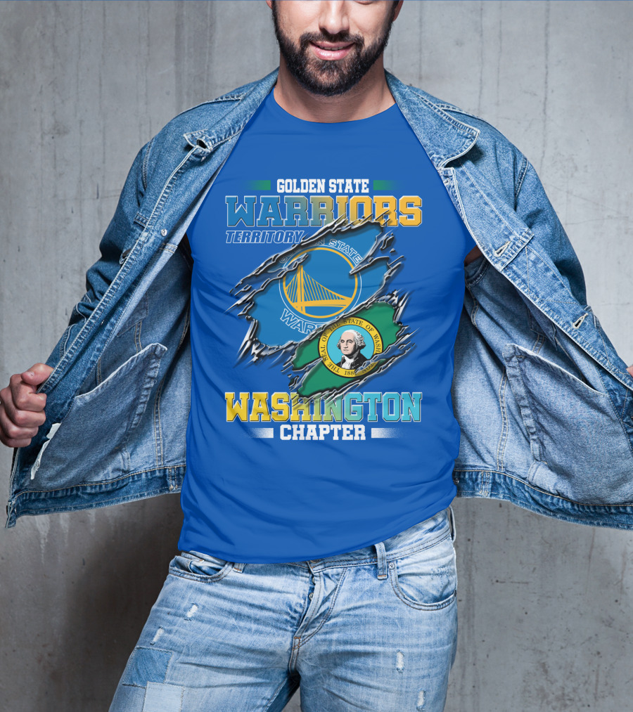Golden State Warriors Territory Washington Chapter T-Shirt