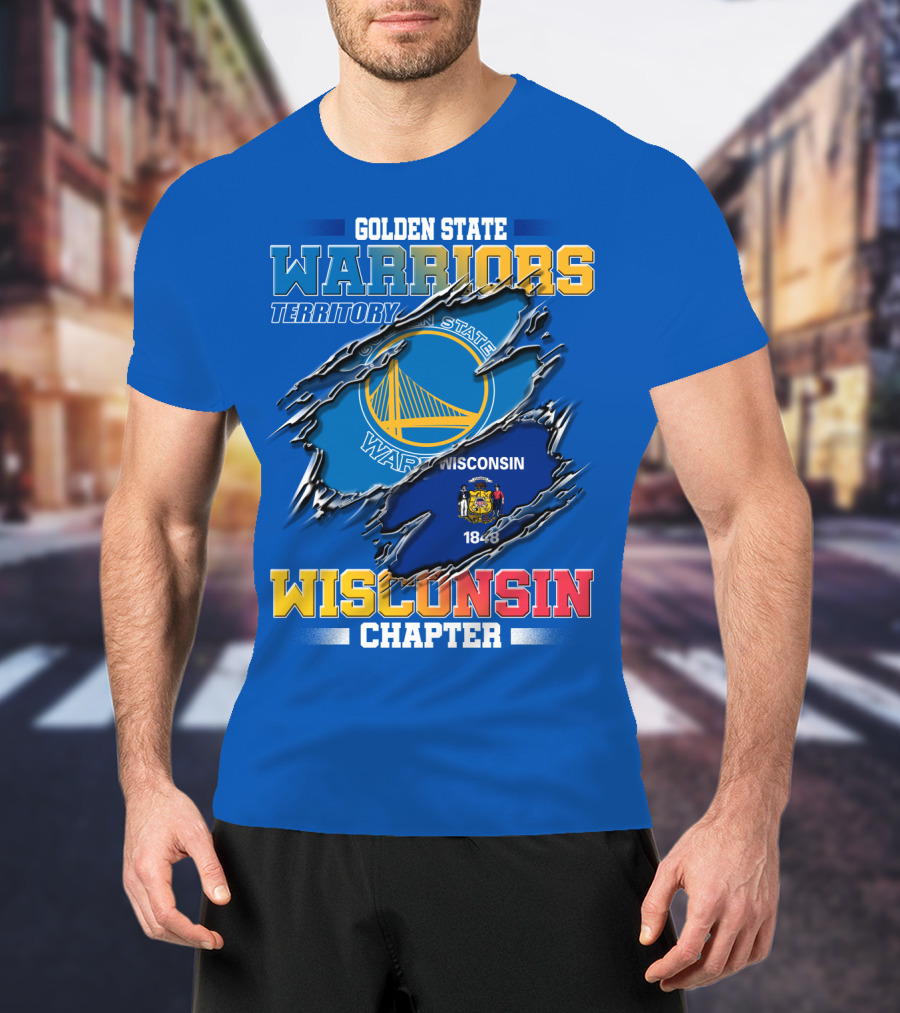 Golden State Warriors Territory Wisconsin Chapter T-Shirt