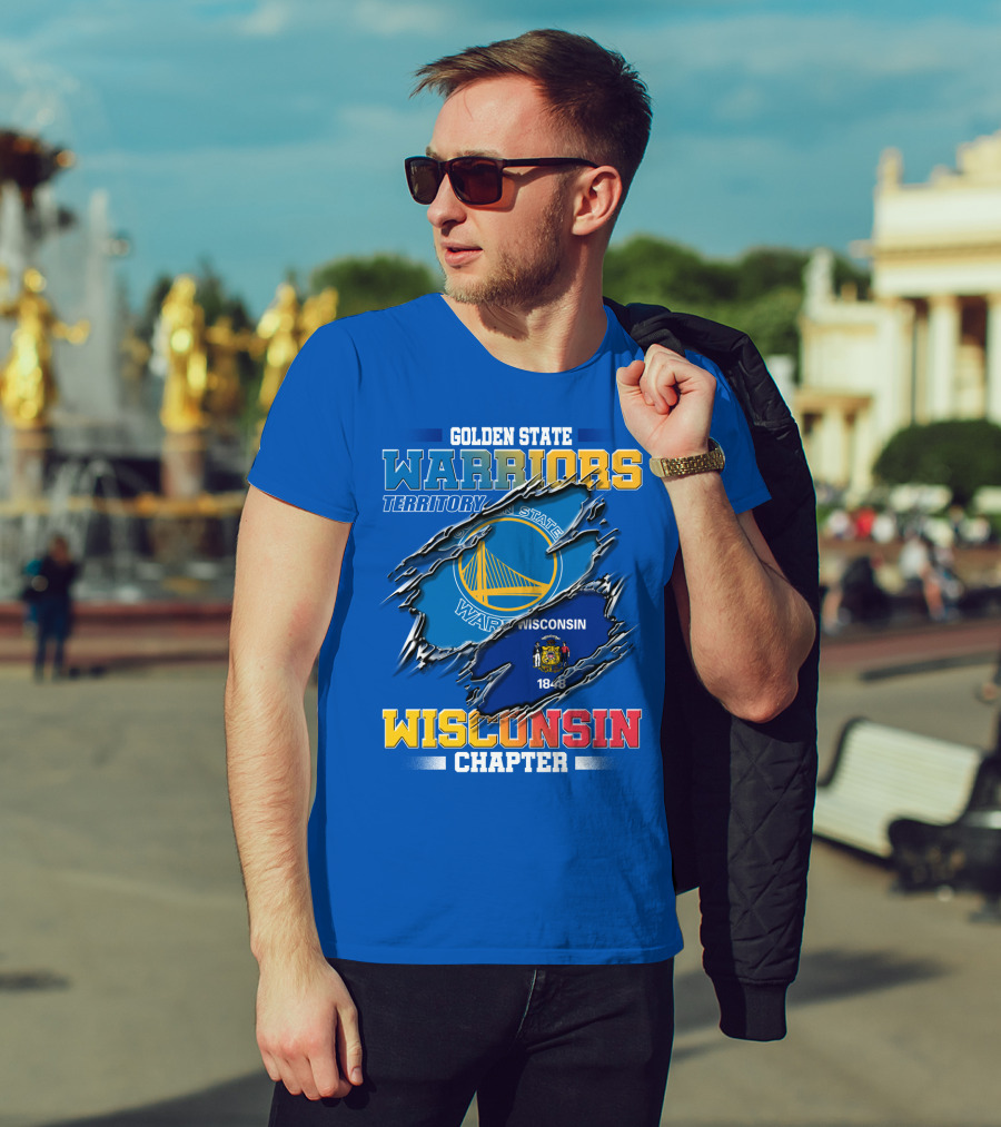 Golden State Warriors Territory Wisconsin Chapter T-Shirt