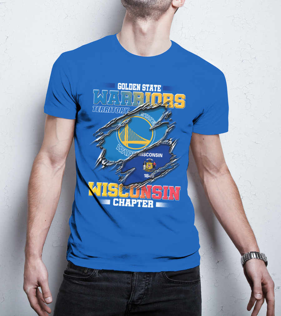 Golden State Warriors Territory Wisconsin Chapter T-Shirt