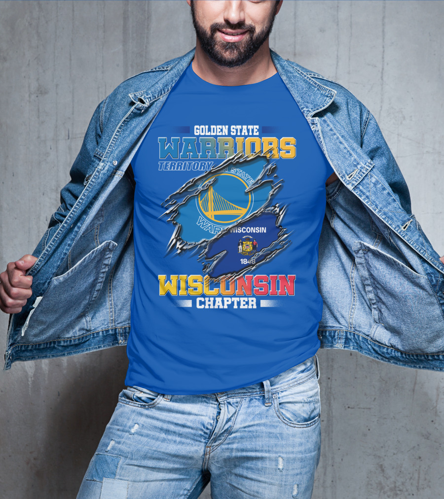 Golden State Warriors Territory Wisconsin Chapter T-Shirt