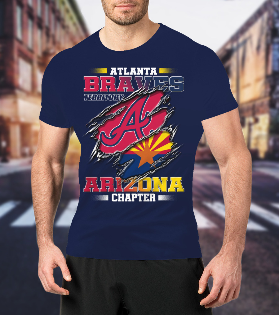 Atlanta Braves Territory Arizona Chapter T-Shirt