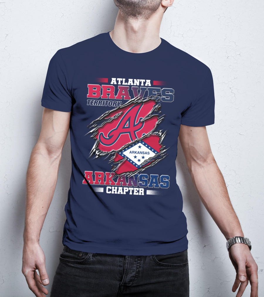 Atlanta Braves Territory Arkansas Chapter T-Shirt