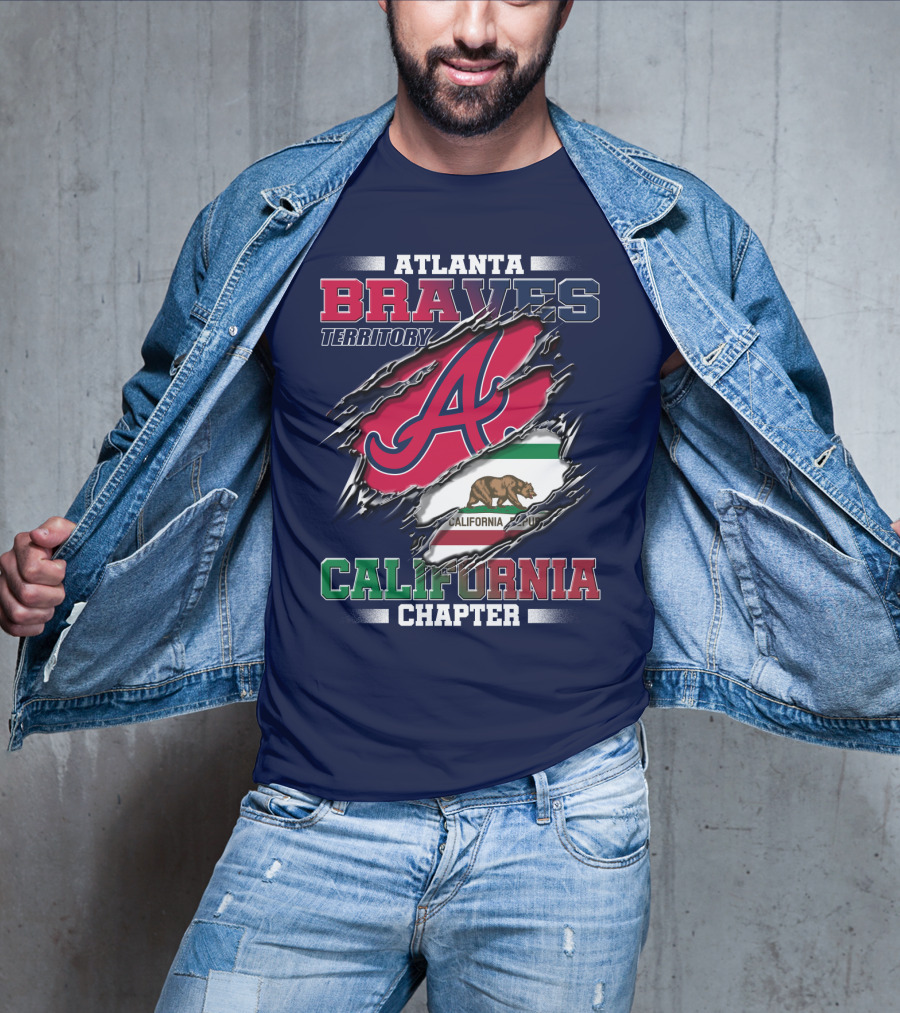 Atlanta Braves Territory California Chapter T-Shirt