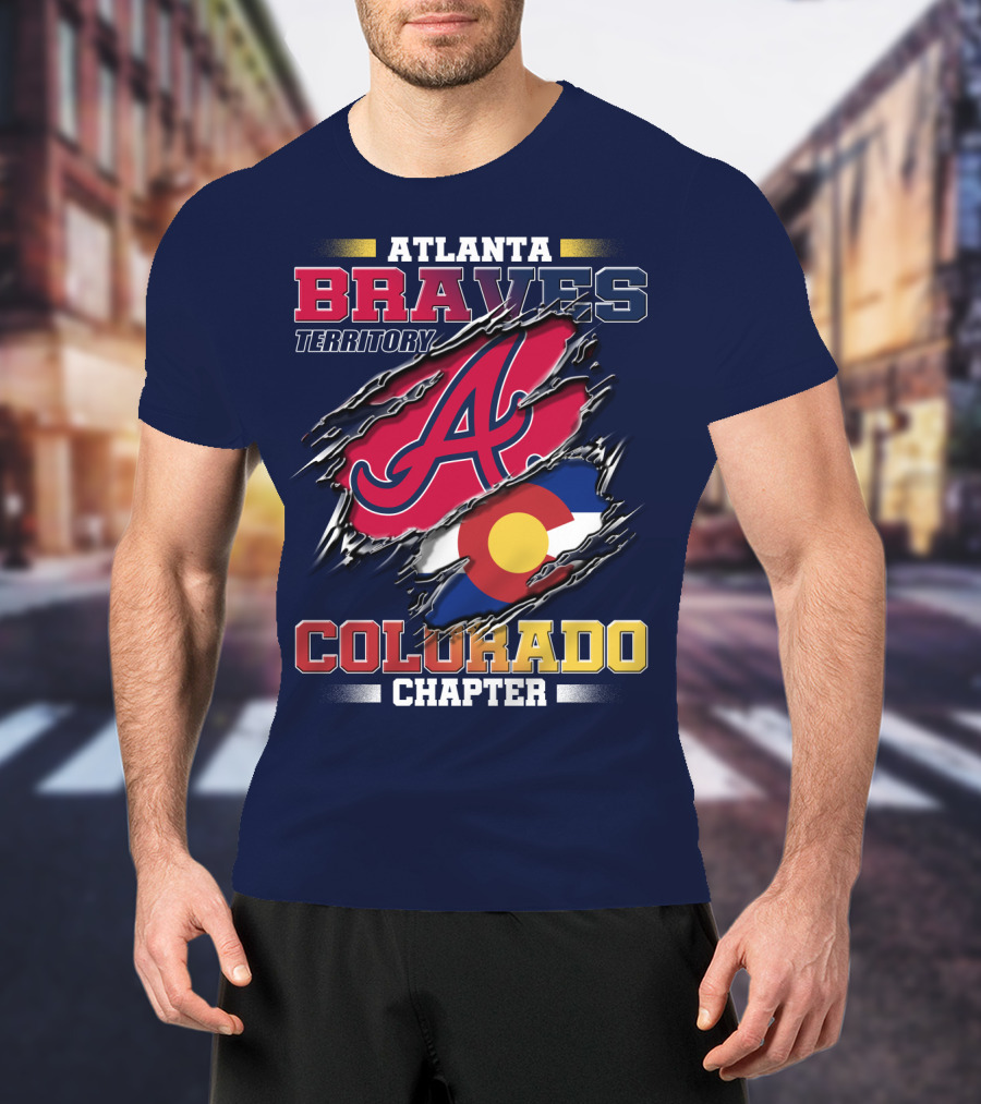 Atlanta Braves Territory Colorado Chapter T-Shirt