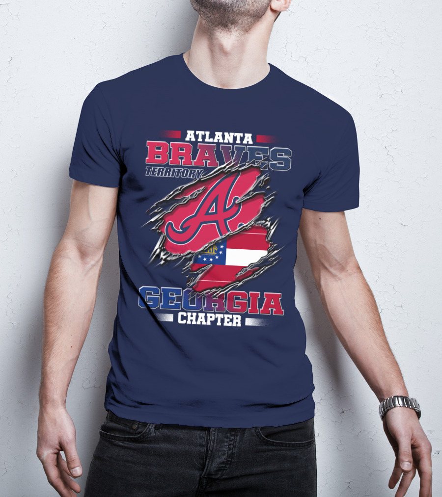 Atlanta Braves Territory Georgia Chapter T-Shirt