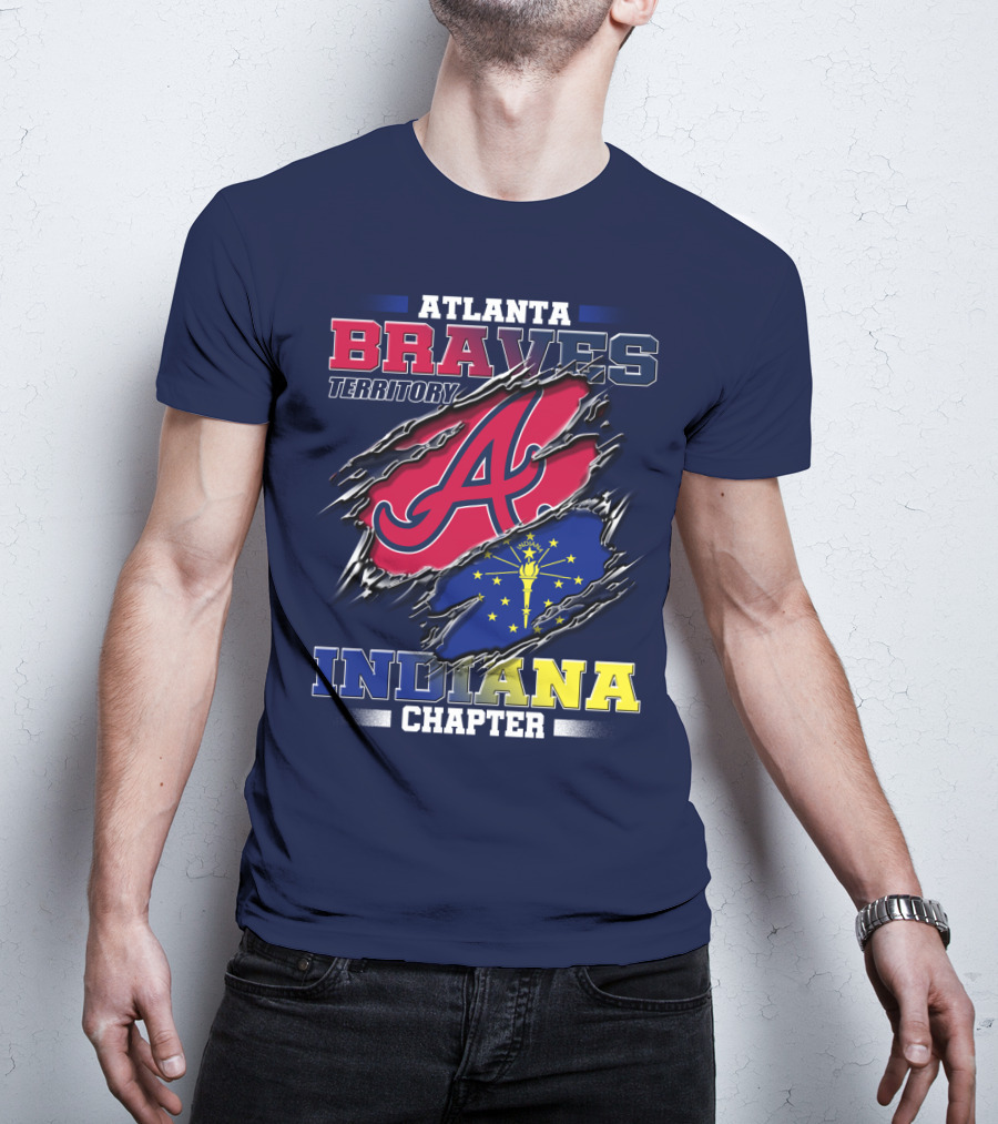 Atlanta Braves Territory Indiana Chapter T-Shirt