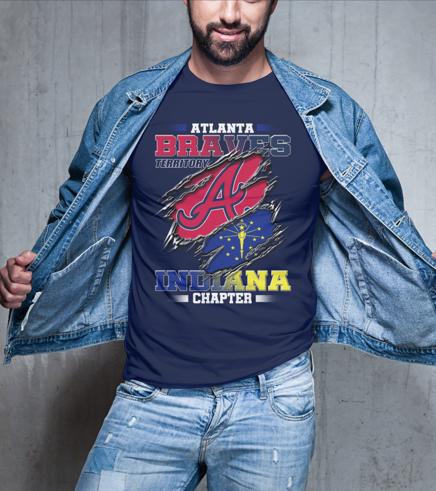 Atlanta Braves Territory Indiana Chapter T-Shirt